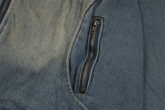Chaqueta Denim Punk Old Wash para Hombre - Image 20