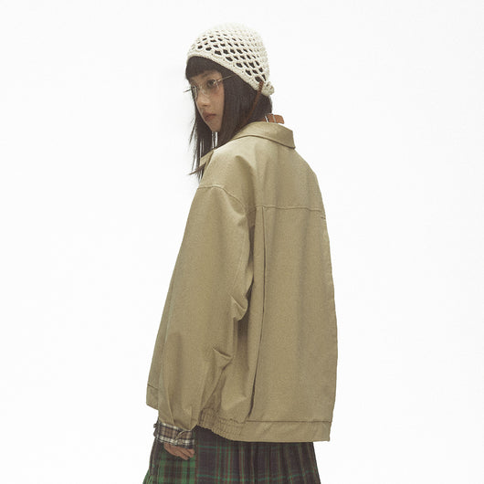 Gabardina Suelta Estilo Americano Unisex para Hombre y Mujer - Image 15
