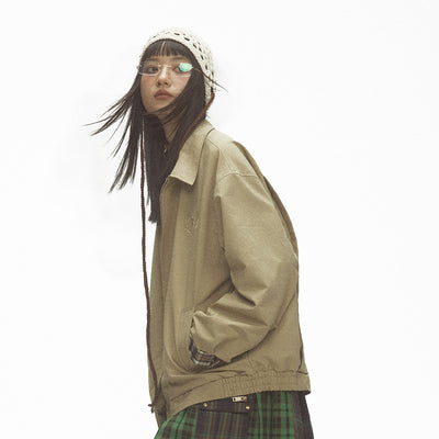 Gabardina Suelta Estilo Americano Unisex para Hombre y Mujer - Image 17