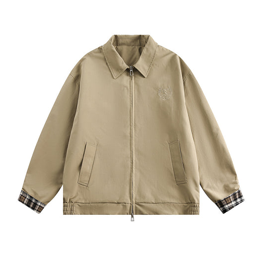 Gabardina Suelta Estilo Americano Unisex para Hombre y Mujer - Image 20