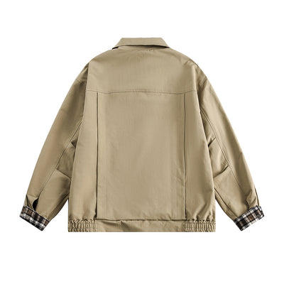 Gabardina Suelta Estilo Americano Unisex para Hombre y Mujer - Image 21