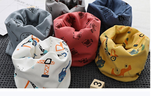 Pañuelo Térmico Infantil Protector contra el Viento - Diseño Divertido Otoño Invierno - Image 30