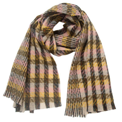 Bufanda Cuadros Invierno Estilo Europeo Americano - Image 33