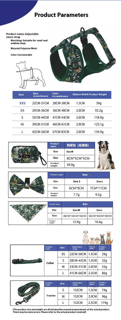 Arnés Ajustable para Perro con Cuerda de Tracción - Image 11