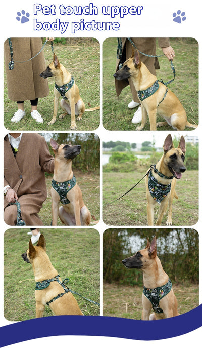 Arnés Ajustable para Perro con Cuerda de Tracción - Image 14