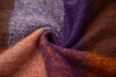 Chal Triangular de Lana Texturizada para Otoño e Invierno - Image 50