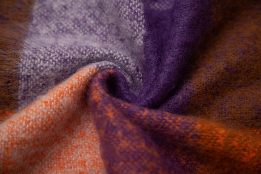 Chal Triangular de Lana Texturizada para Otoño e Invierno - Image 50