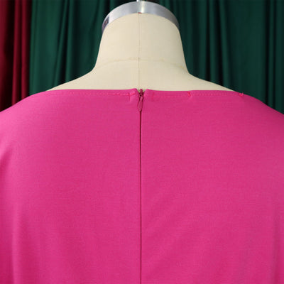 Jumpsuit Africano Talle Grande Cintura Alta Piernas Anchas Cuello Redondo - Image 12