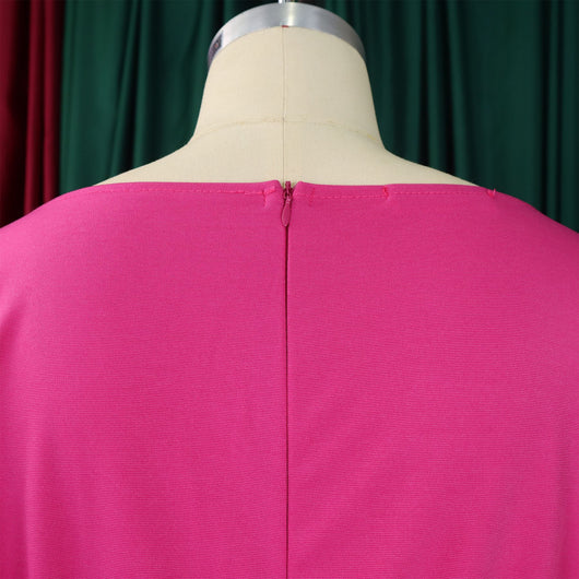 Jumpsuit Africano Talle Grande Cintura Alta Piernas Anchas Cuello Redondo - Image 12