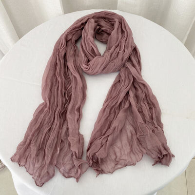 Pañuelo Twist Volantes Colores Pastel Accesorio Compacto - Image 9