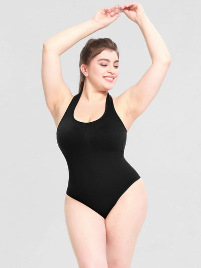 Jumpsuit Sensual de Talle Alto con Espalda T y Halter - Image 9