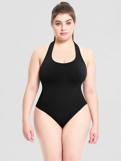 Jumpsuit Sensual de Talle Alto con Espalda T y Halter - Image 16