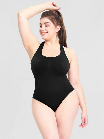 Jumpsuit Sensual de Talle Alto con Espalda T y Halter - Image 19