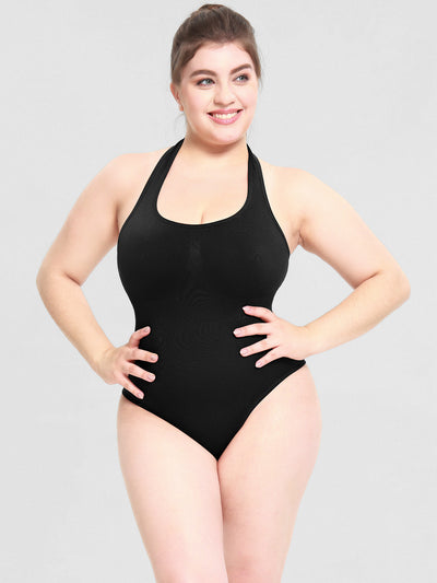 Jumpsuit Sensual de Talle Alto con Espalda T y Halter - Image 20