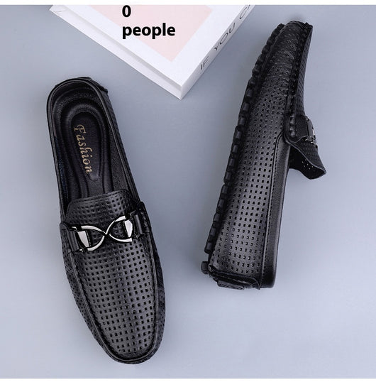 Sandalias de Cuero Suave para Hombre con Suela Transpirable - Image 15