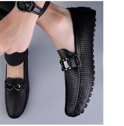 Sandalias de Cuero Suave para Hombre con Suela Transpirable - Image 20
