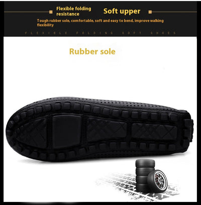 Sandalias de Cuero Suave para Hombre con Suela Transpirable - Image 21