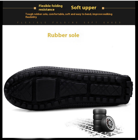 Sandalias de Cuero Suave para Hombre con Suela Transpirable - Image 21