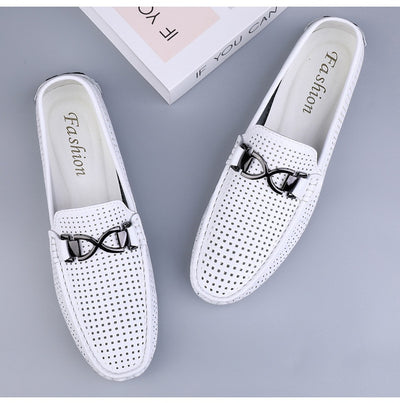 Sandalias de Cuero Suave para Hombre con Suela Transpirable - Image 22