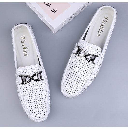 Sandalias de Cuero Suave para Hombre con Suela Transpirable - Image 22