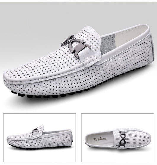 Sandalias de Cuero Suave para Hombre con Suela Transpirable - Image 23