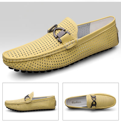 Sandalias de Cuero Suave para Hombre con Suela Transpirable - Image 24