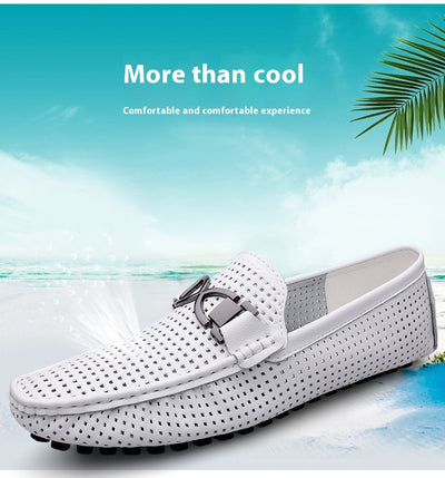 Sandalias de Cuero Suave para Hombre con Suela Transpirable - Image 27
