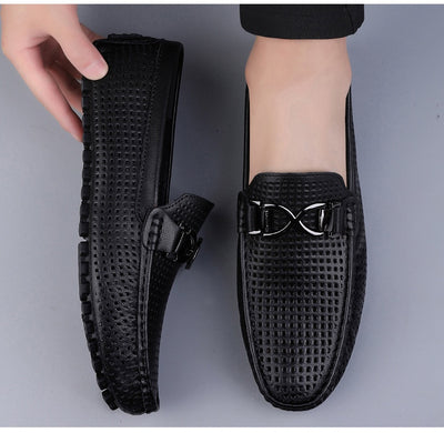 Sandalias de Cuero Suave para Hombre con Suela Transpirable - Image 29