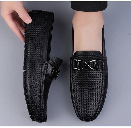 Sandalias de Cuero Suave para Hombre con Suela Transpirable - Image 29