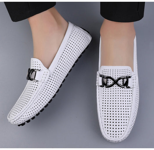 Sandalias de Cuero Suave para Hombre con Suela Transpirable - Image 30