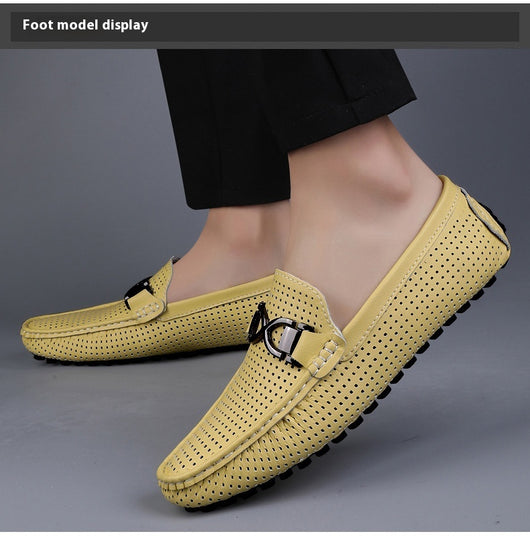 Sandalias de Cuero Suave para Hombre con Suela Transpirable - Image 31