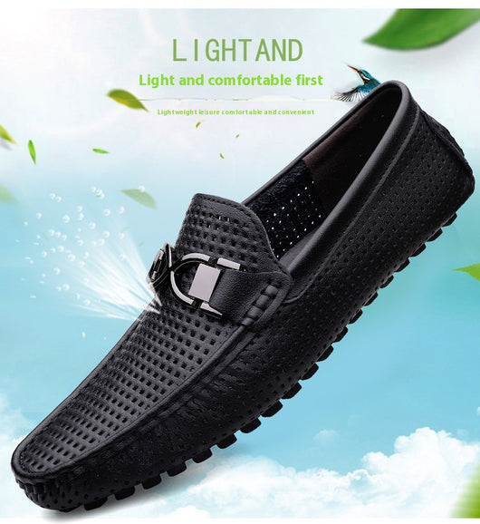 Sandalias de Cuero Suave para Hombre con Suela Transpirable - Image 33