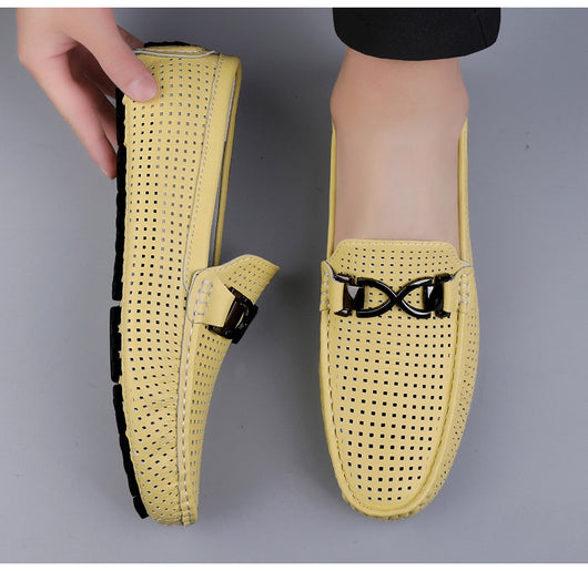 Sandalias de Cuero Suave para Hombre con Suela Transpirable - Image 37