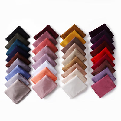 Pañuelo Modal 35 Colores Mercerizado de Algodón Puro Malasia - Image 39
