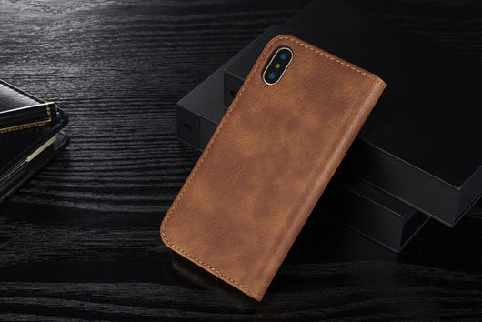 Funda de Cuero Genuino con Cierre Magnético de Doble Solapa - Image 10