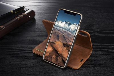 Funda de Cuero Genuino con Cierre Magnético de Doble Solapa - Image 12