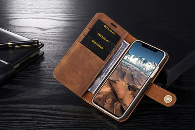 Funda de Cuero Genuino con Cierre Magnético de Doble Solapa - Image 16