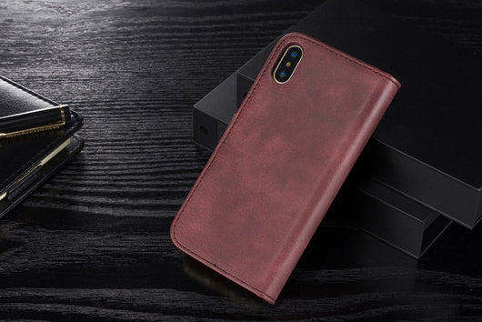Funda de Cuero Genuino con Cierre Magnético de Doble Solapa - Image 19