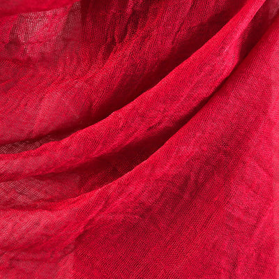 Pañuelo de Algodón y Lino Plisado Monócromo - Toalla para Cabello Mujer - Image 66