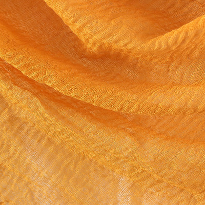 Pañuelo de Algodón y Lino Plisado Monócromo - Toalla para Cabello Mujer - Image 74