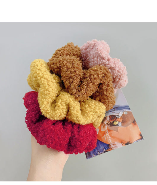 Coletero de Lana Peluda para Otoño e Invierno - Accesorio Coreano Elegante - Image 20