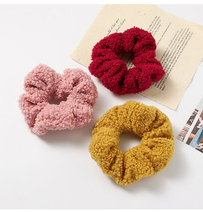 Coletero de Lana Peluda para Otoño e Invierno - Accesorio Coreano Elegante - Image 21