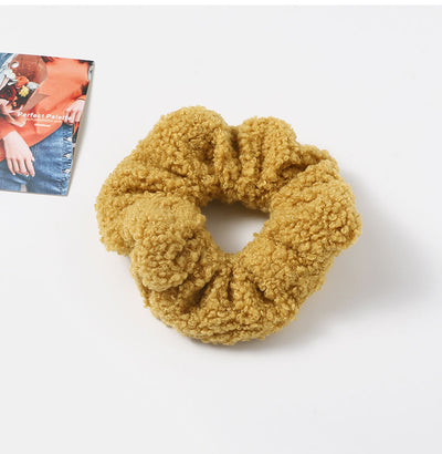 Coletero de Lana Peluda para Otoño e Invierno - Accesorio Coreano Elegante - Image 22