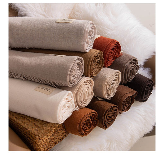Bufanda de Cachemira Artificial Premium para Mujer - Chal de Invierno de Lujo - Image 69