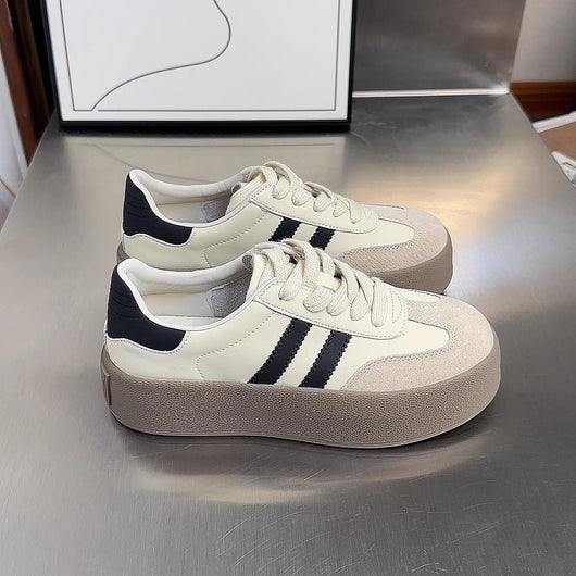 Tenis Vintage Casual para Mujer con Punta Redonda y Detalles Gastados - Image 30