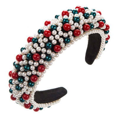 Diadema de Espuma con Perlas de Colores para Mujer - Image 17
