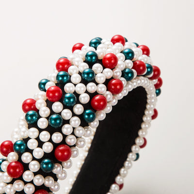 Diadema de Espuma con Perlas de Colores para Mujer - Image 23