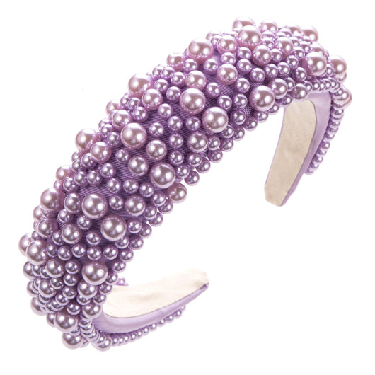Diadema de Espuma con Perlas de Colores para Mujer - Image 24