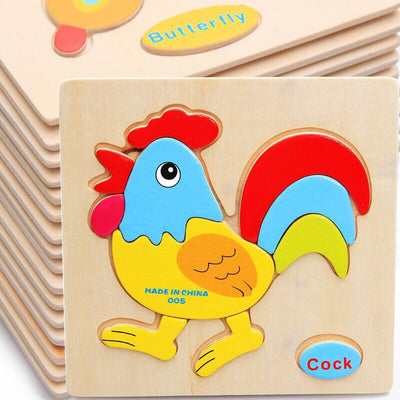 Juguetes Tridimensionales de Madera para Niños - Image 4