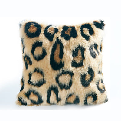 Funda de Almohada Reversible Estampado Leopardo Estilo Nórdico - Image 3